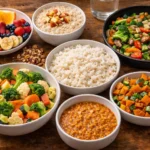 Beginner-friendly Daniel Fast recipes prepared at home