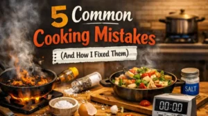 5 Common Cooking Mistakes Beginners Make (And How I Fixed Them)